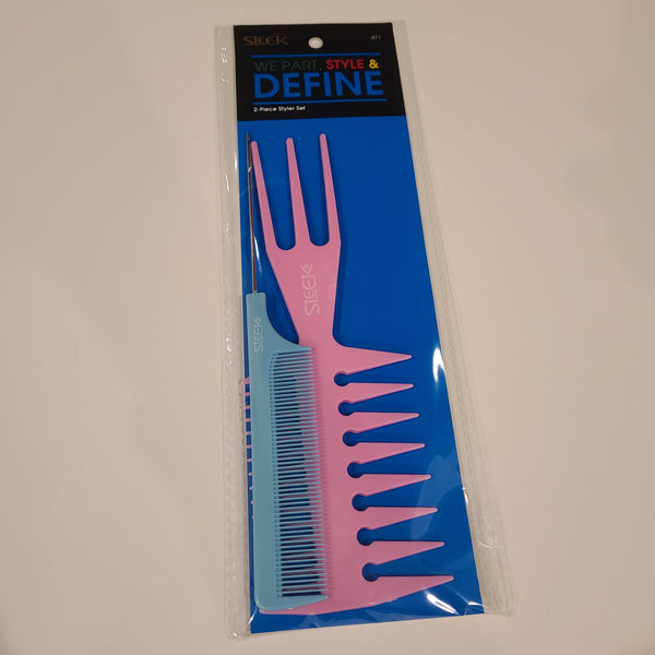Styler Combs, 2-Pack